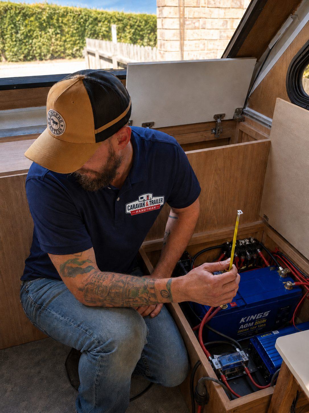 12V Electrical carried out by Caravan and Trailer Handyman