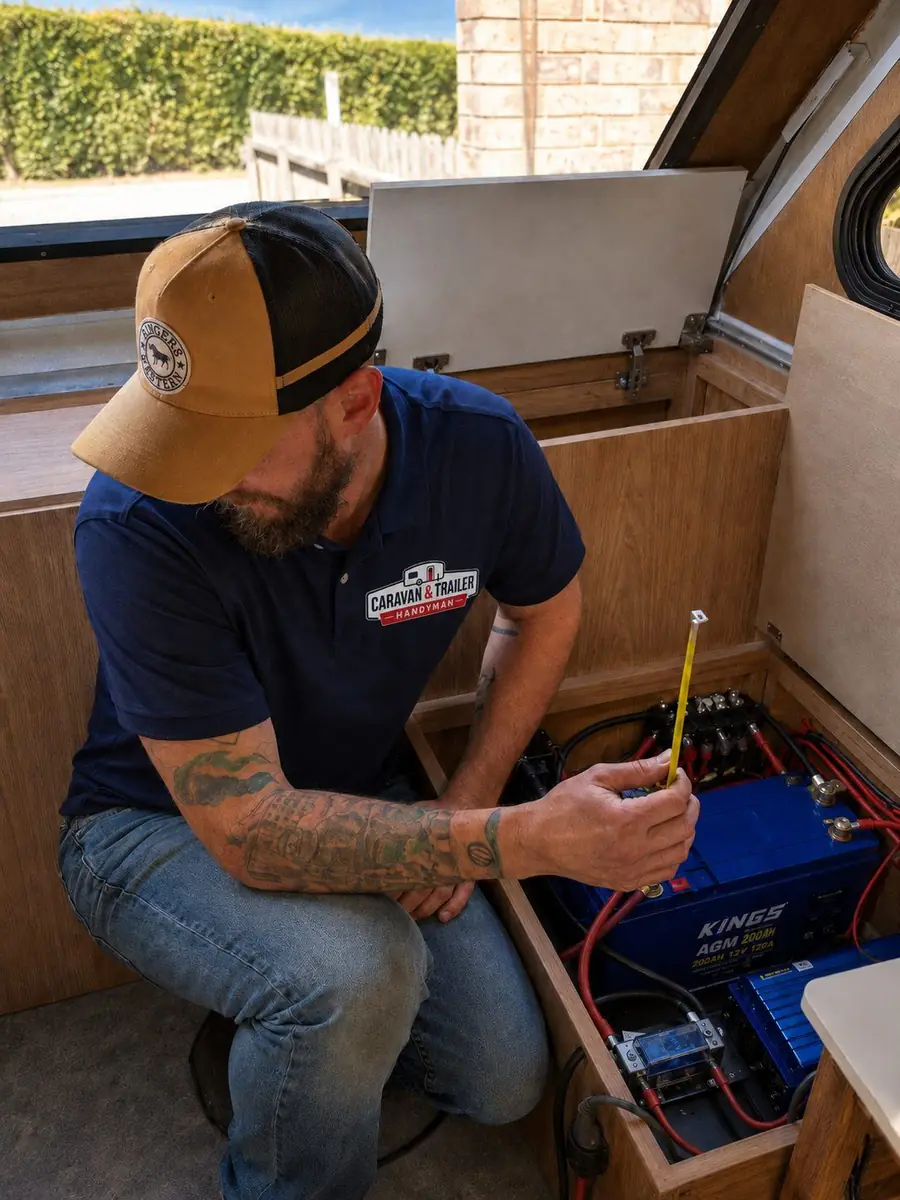 12V Electrical carried out by Caravan and Trailer Handyman