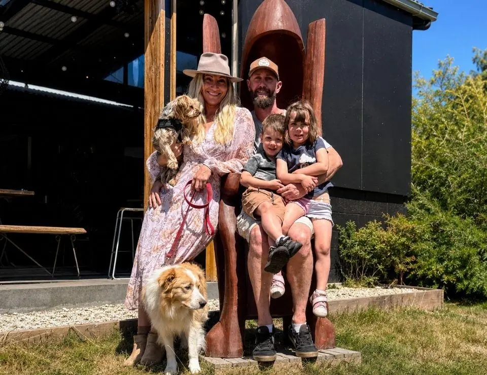 The family behind Caravan and Trailer Handyman in Tasmania
